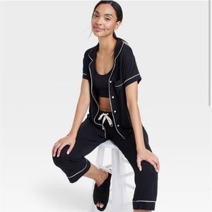 - NWT! PANTS ONLY!! Beautifully Soft Pajama Pants Stars Above Black M